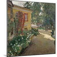 In a Country Estate, 1910-Sergei Arsenyevich Vinogradov-Mounted Giclee Print