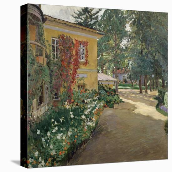 In a Country Estate, 1910-Sergei Arsenyevich Vinogradov-Stretched Canvas