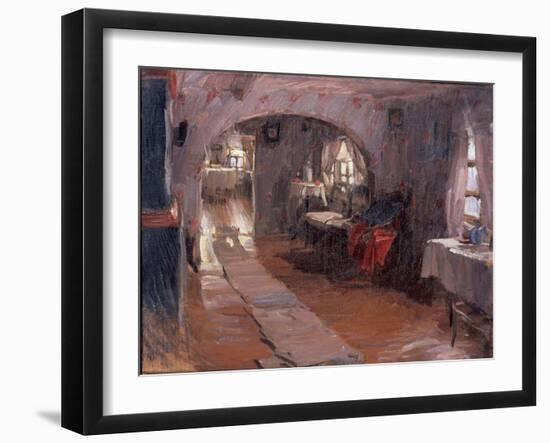 In a Country House, 1914-Abram Yefimovich Arkhipov-Framed Giclee Print