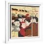 In a Crowded Coach You Can Put Your Gloves on Again Dear This is Our Station!-Jean Bellus-Framed Art Print