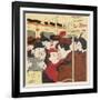 In a Crowded Coach You Can Put Your Gloves on Again Dear This is Our Station!-Jean Bellus-Framed Art Print