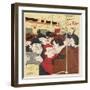 In a Crowded Coach You Can Put Your Gloves on Again Dear This is Our Station!-Jean Bellus-Framed Art Print