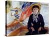 In a Dinghy-Pierre-Auguste Renoir-Stretched Canvas