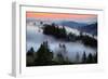 In A Dream of Fog Mount Tamalpais San Francisco-Vincent James-Framed Premium Photographic Print