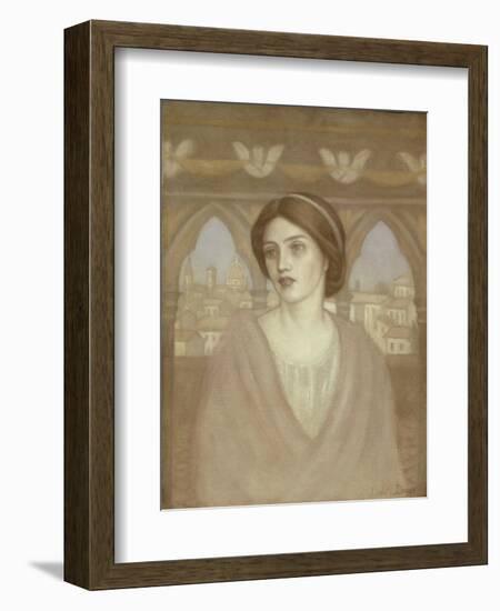 In a Florentine Cloister-Lowell Dyer-Framed Giclee Print