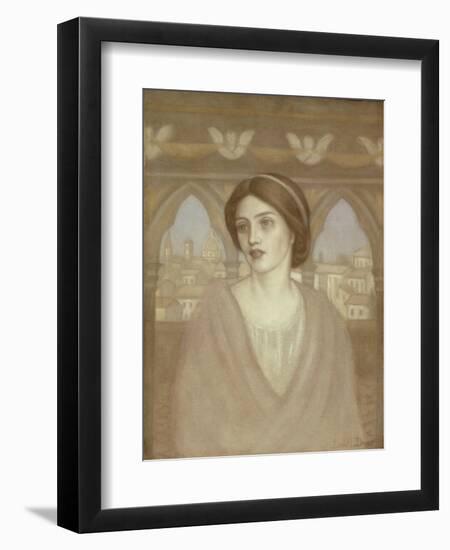 In a Florentine Cloister-Lowell Dyer-Framed Giclee Print