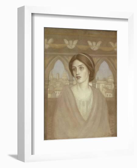 In a Florentine Cloister-Lowell Dyer-Framed Giclee Print