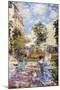 In a French Garden-Childe Hassam-Mounted Art Print