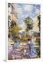 In a French Garden-Childe Hassam-Framed Art Print