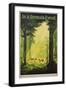 In a German Forest', Poster Advertising Tourism in Germany, C.1935 (Colour Litho)-Jupp Wiertz-Framed Giclee Print