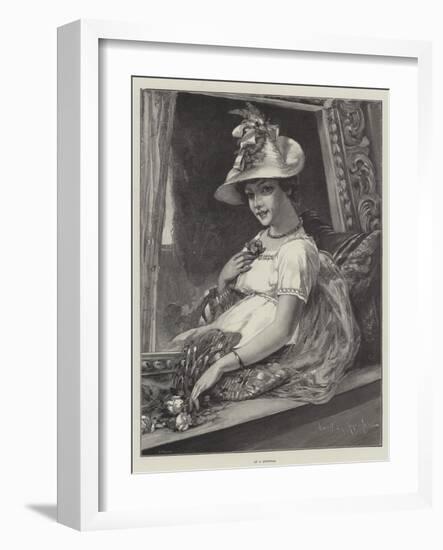 In a Gondola-Davidson Knowles-Framed Giclee Print