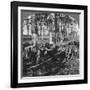 In a Great Pine Forest, Collecting Turpentine, North Carolina, USA, Late 19th or Early 20th Century-null-Framed Giclee Print