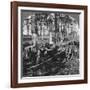 In a Great Pine Forest, Collecting Turpentine, North Carolina, USA, Late 19th or Early 20th Century-null-Framed Giclee Print