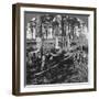 In a Great Pine Forest, Collecting Turpentine, North Carolina, USA, Late 19th or Early 20th Century-null-Framed Giclee Print