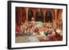 in a Harem-J. G. Delincourt-Framed Giclee Print