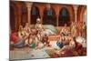 in a Harem-J. G. Delincourt-Mounted Giclee Print