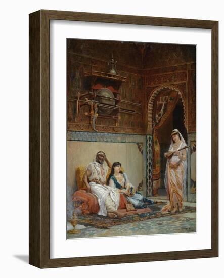 In a Harem-Filippo Baratti-Framed Giclee Print