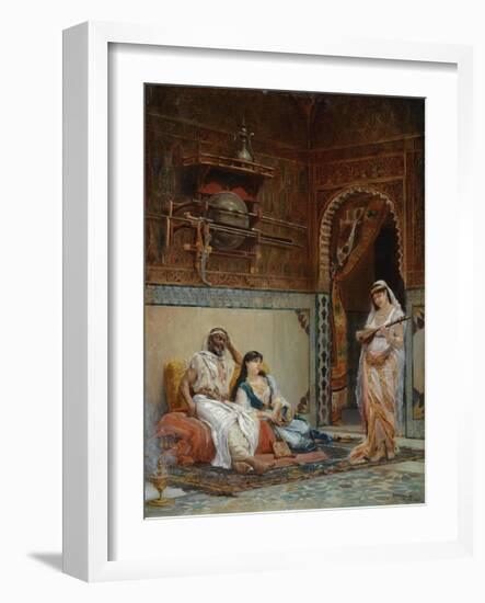 In a Harem-Filippo Baratti-Framed Giclee Print