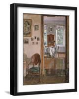 In a House, 1910-Sergei Arsenyevich Vinogradov-Framed Giclee Print
