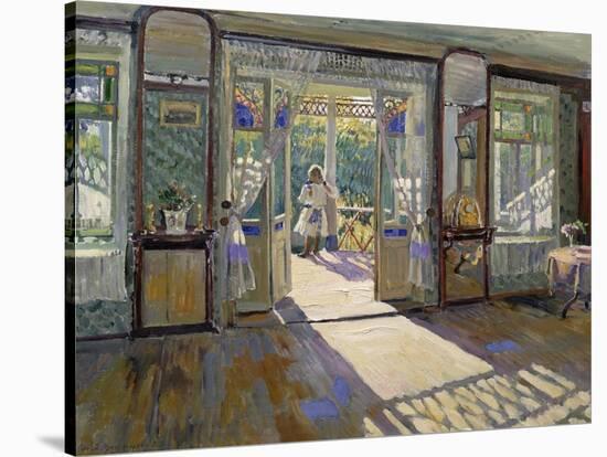 In a House, 1913-Sergei Arsenevich Vinogradov-Stretched Canvas
