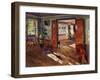 In a House, 1914-Sergei Arsenyevich Vinogradov-Framed Giclee Print