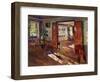 In a House, 1914-Sergei Arsenyevich Vinogradov-Framed Giclee Print