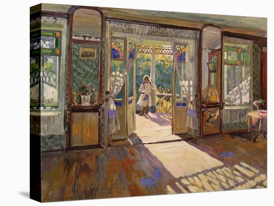 In a House-Sergei Arsenyevich Vinogradov-Stretched Canvas