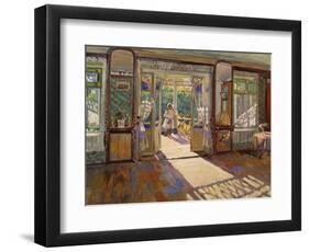 In a House-Sergei Arsenyevich Vinogradov-Framed Giclee Print