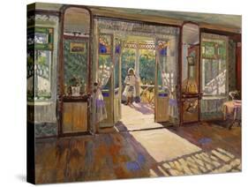 In a House-Sergei Arsenyevich Vinogradov-Stretched Canvas