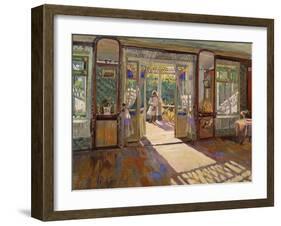 In a House-Sergei Arsenyevich Vinogradov-Framed Giclee Print