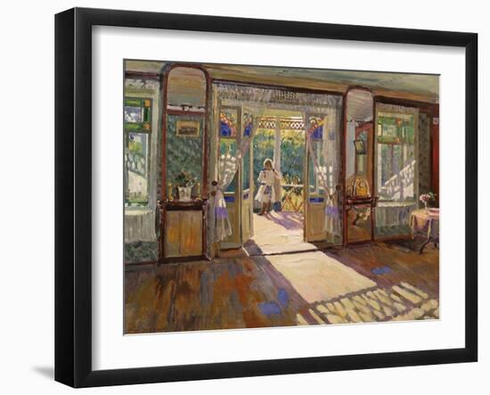 In a House-Sergei Arsenyevich Vinogradov-Framed Giclee Print