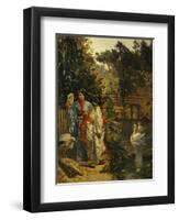 In a Japanese Garden-Edouard Castres-Framed Premium Giclee Print