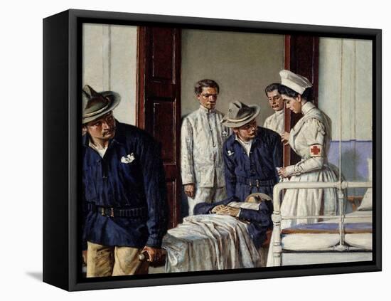 In a Military Hospital, 1901-Vasili Vasilyevich Vereshchagin-Framed Stretched Canvas