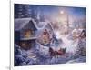 In a One Horse Open Sleigh-Nicky Boehme-Framed Giclee Print