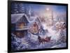 In a One Horse Open Sleigh-Nicky Boehme-Framed Giclee Print