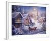 In a One Horse Open Sleigh-Nicky Boehme-Framed Giclee Print