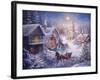 In a One Horse Open Sleigh-Nicky Boehme-Framed Giclee Print