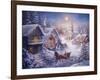 In a One Horse Open Sleigh-Nicky Boehme-Framed Giclee Print