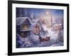 In a One Horse Open Sleigh-Nicky Boehme-Framed Giclee Print