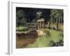 In a Park, 19th Century-Edouard Manet-Framed Giclee Print