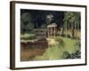 In a Park, 19th Century-Edouard Manet-Framed Giclee Print