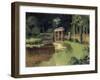 In a Park, 19th Century-Edouard Manet-Framed Giclee Print