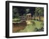 In a Park, 19th Century-Edouard Manet-Framed Giclee Print