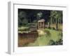 In a Park, 19th Century-Edouard Manet-Framed Giclee Print