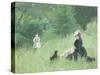 In a Park, circa 1874-Berthe Morisot-Stretched Canvas