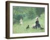 In a Park, circa 1874-Berthe Morisot-Framed Giclee Print