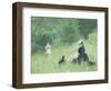 In a Park, circa 1874-Berthe Morisot-Framed Giclee Print