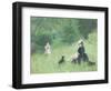 In a Park, circa 1874-Berthe Morisot-Framed Giclee Print