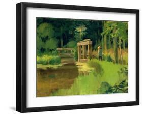 In a Park-Edouard Manet-Framed Giclee Print