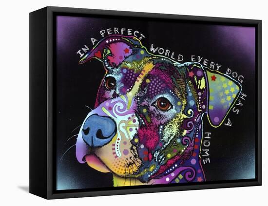In a Perfect World-Dean Russo-Framed Stretched Canvas